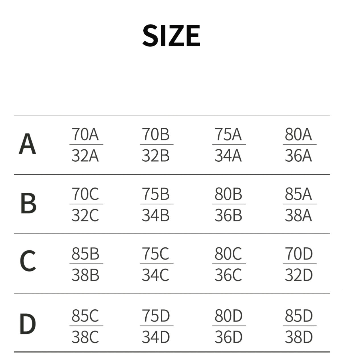 Backless invisible bra