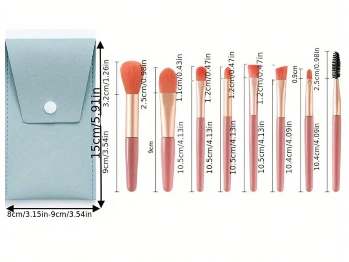 Makeup brush set